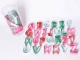 26pcs colorful large letter cookie cutter set