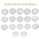 coffe latte mould