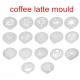 coffee latte mould